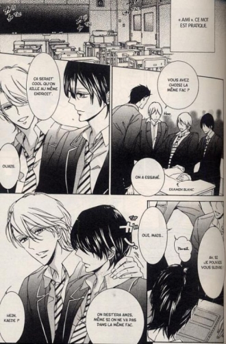 extrait manga The youth yearns love