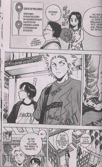 extrait manga Tie break T3