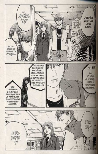 extrait manga L'éveil du Diable
