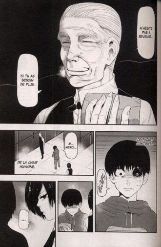 extrait manga Tokyo ghoul T1