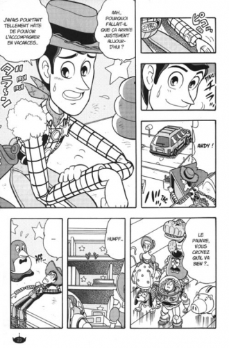 extrait manga Toy story T2