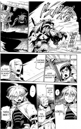 extrait manga Ubel Blatt