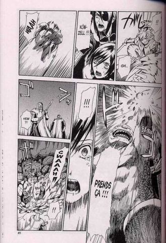 extrait manga Ubel Blatt T1
