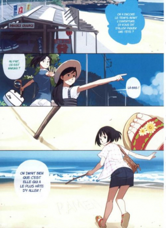 extrait manga Un coin de ciel bleu T1