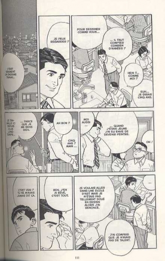 extrait manga Un zoo en hiver