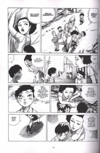 extrait manga Une femme de Showa