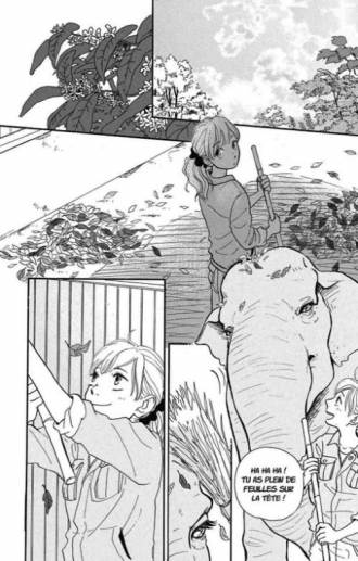 extrait manga Une vie au zoo T3