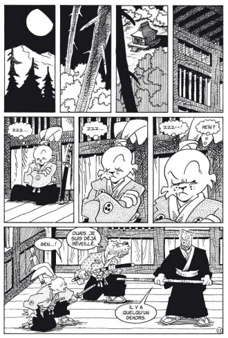 extrait manga Usagi Yojimbo T15
