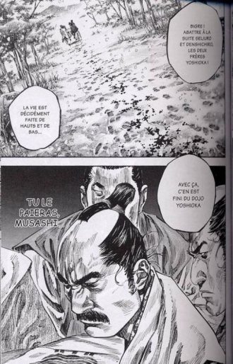 extrait manga Vagabond T25