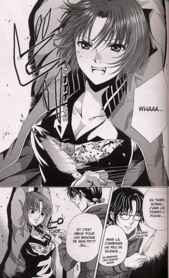 extrait manga Vampire Queen Bee T4