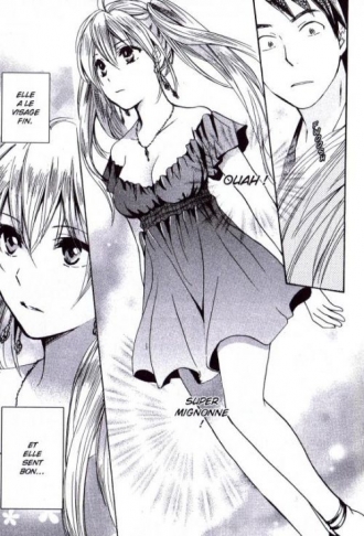 extrait manga Velvet kiss T1