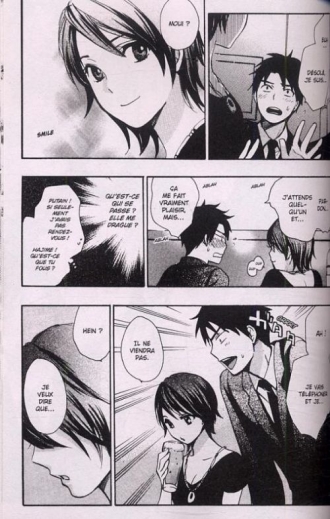 extrait manga Velvet kiss T2