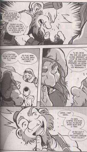 extrait manga Warcraft Legends  T1