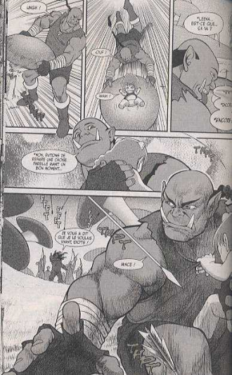 extrait manga Warcraft Legends T2