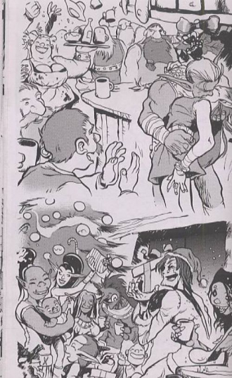 extrait manga Warcraft Legends  T3