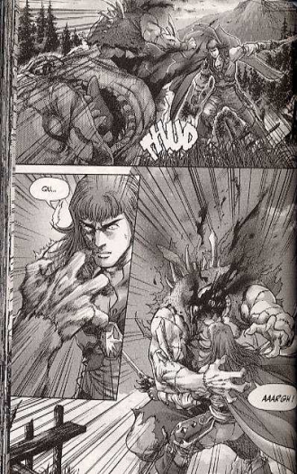 extrait manga La chasse au Dragon