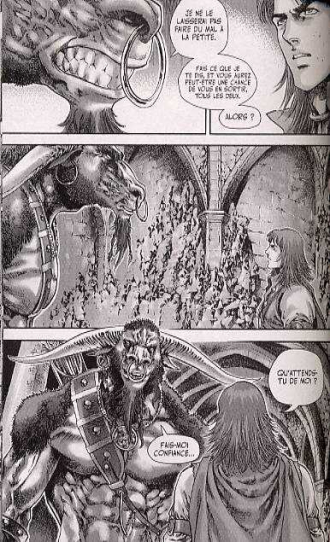 extrait manga Les ombres de glace