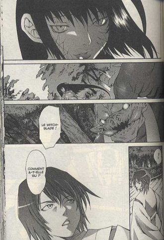 extrait manga Witchblade Takeru T2