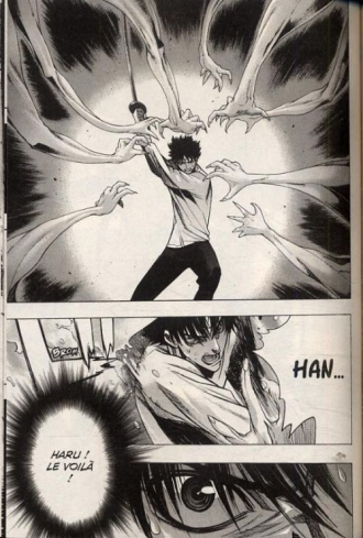 extrait manga X-Blade Cross T3