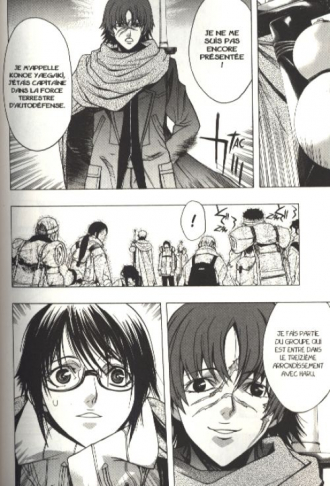 extrait manga X-Blade Cross T4