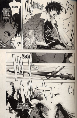 extrait manga X-Blade T2