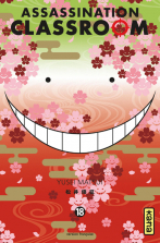 couverture manga Assassination classroom T18
