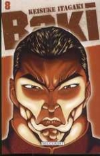 couverture manga Baki T8