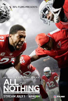 couverture film All or Nothing : A Season with the Arizona Cardinals