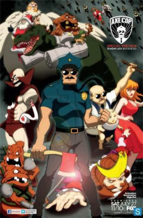 couverture film Axe Cop