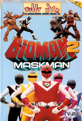 couverture film Bioman 2 (Maskman)