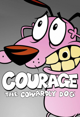couverture film Courage, le chien froussard