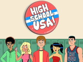 couverture film High School USA!