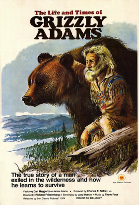 couverture film La Légende de James Adams et de l'ours Benjamin