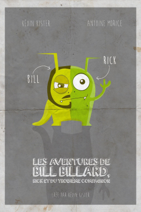 couverture film Les aventures de Bill Billard, Rick et du troisième compagnon