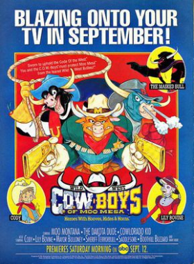 couverture film Les Cow-Boys de Moo Mesa