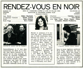 couverture film Les rendez-vous en noir