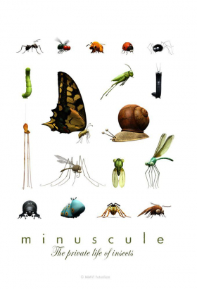 couverture film Minuscule : La Vie privée des insectes