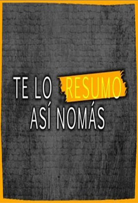 couverture film Te Lo Resumo Asi Nomas