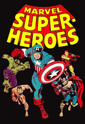 couverture film The Marvel Superheroes