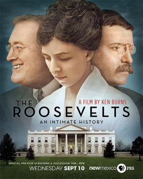 couverture film The Roosevelts: An Intimate History